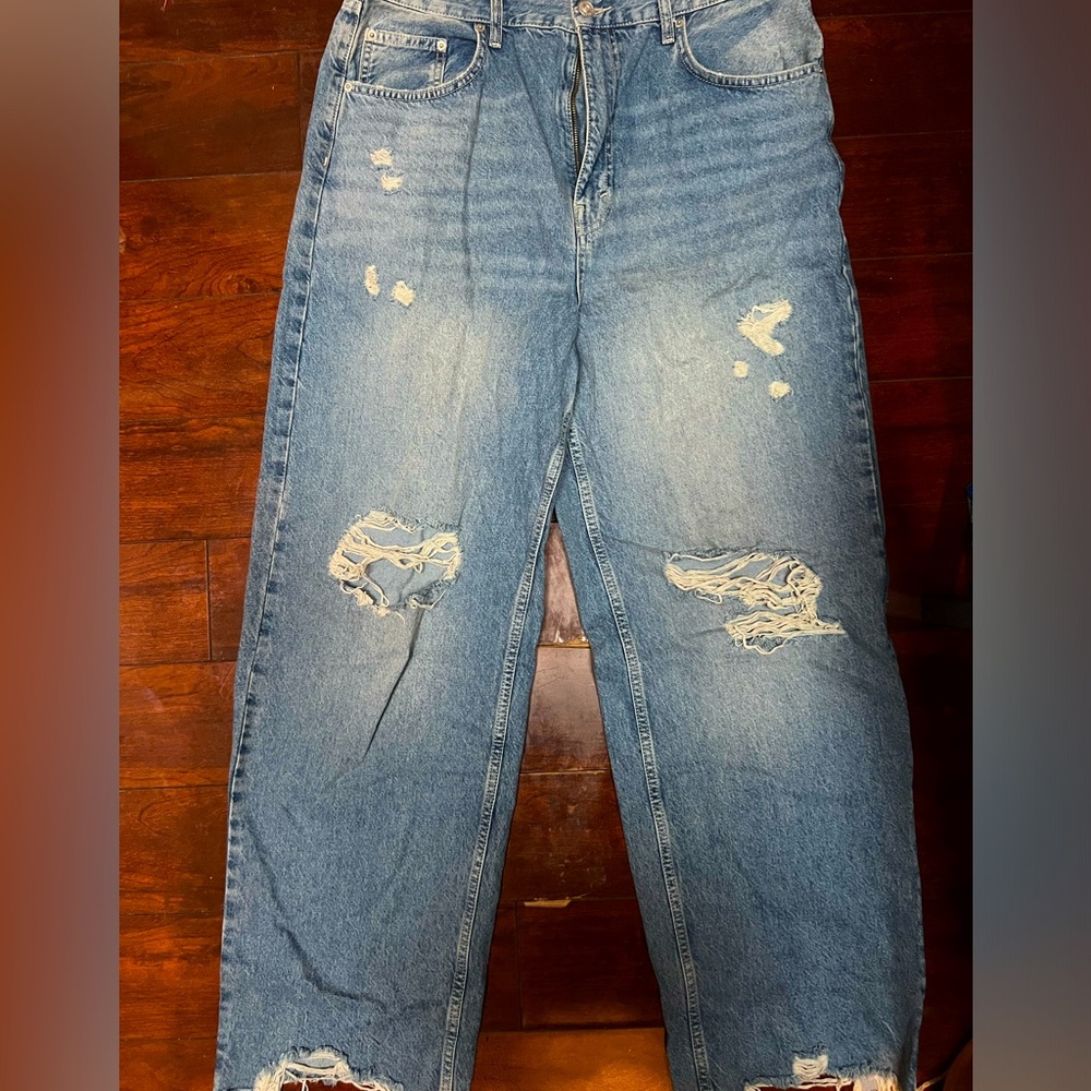 Urban Outfiters High Rise Baggy Jeans